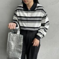 WHT BORDER&&モデル身長：156cm 着用サイズ：S&&