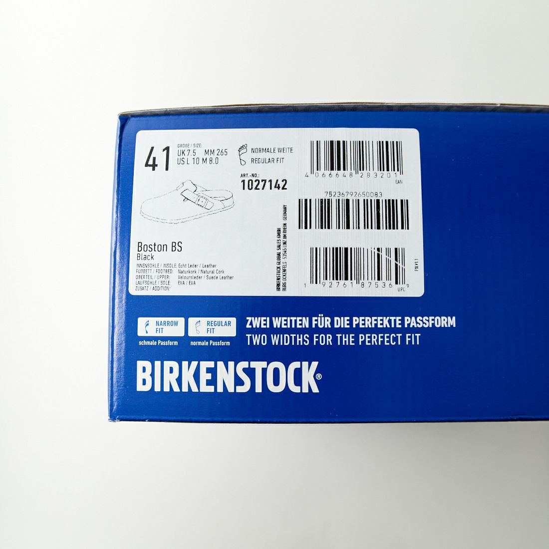 BIRKENSTOCK [ビルケンシュトック] ボストンスエードレザー [BOSTON] 1027142