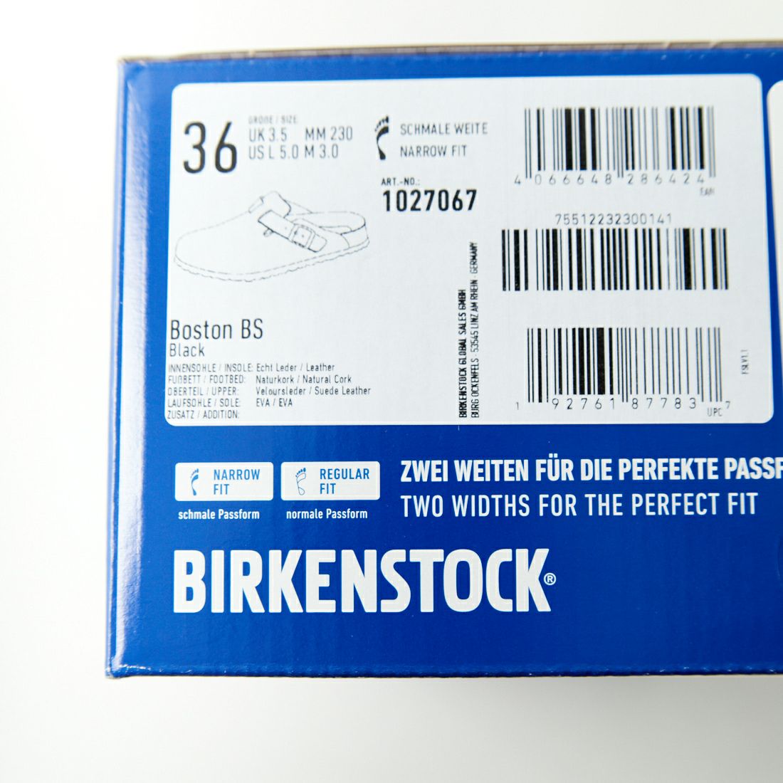 BIRKENSTOCK [ビルケンシュトック] ボストンスエードレザー [BOSTON] 1027067