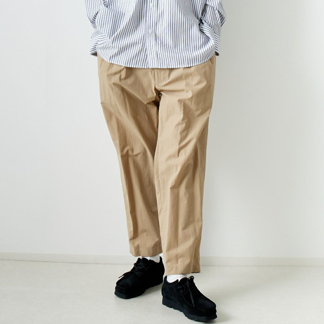 BEIGE&&モデル身長：182cm 着用サイズ：46&&