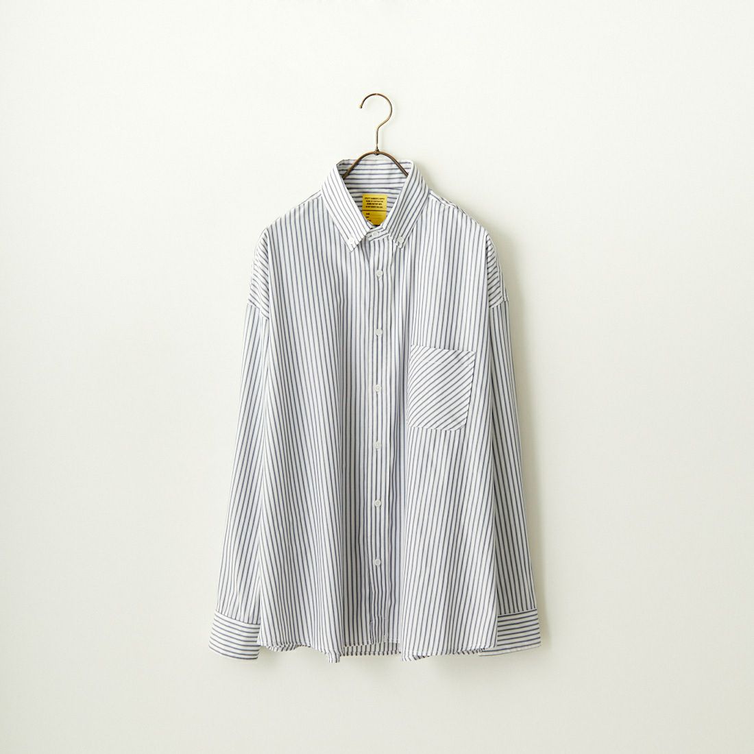 Jeans Factory Clothes [ジーンズファクトリークローズ] ビッグボタンダウンシャツ [JFC-241-014] B ST.WHT