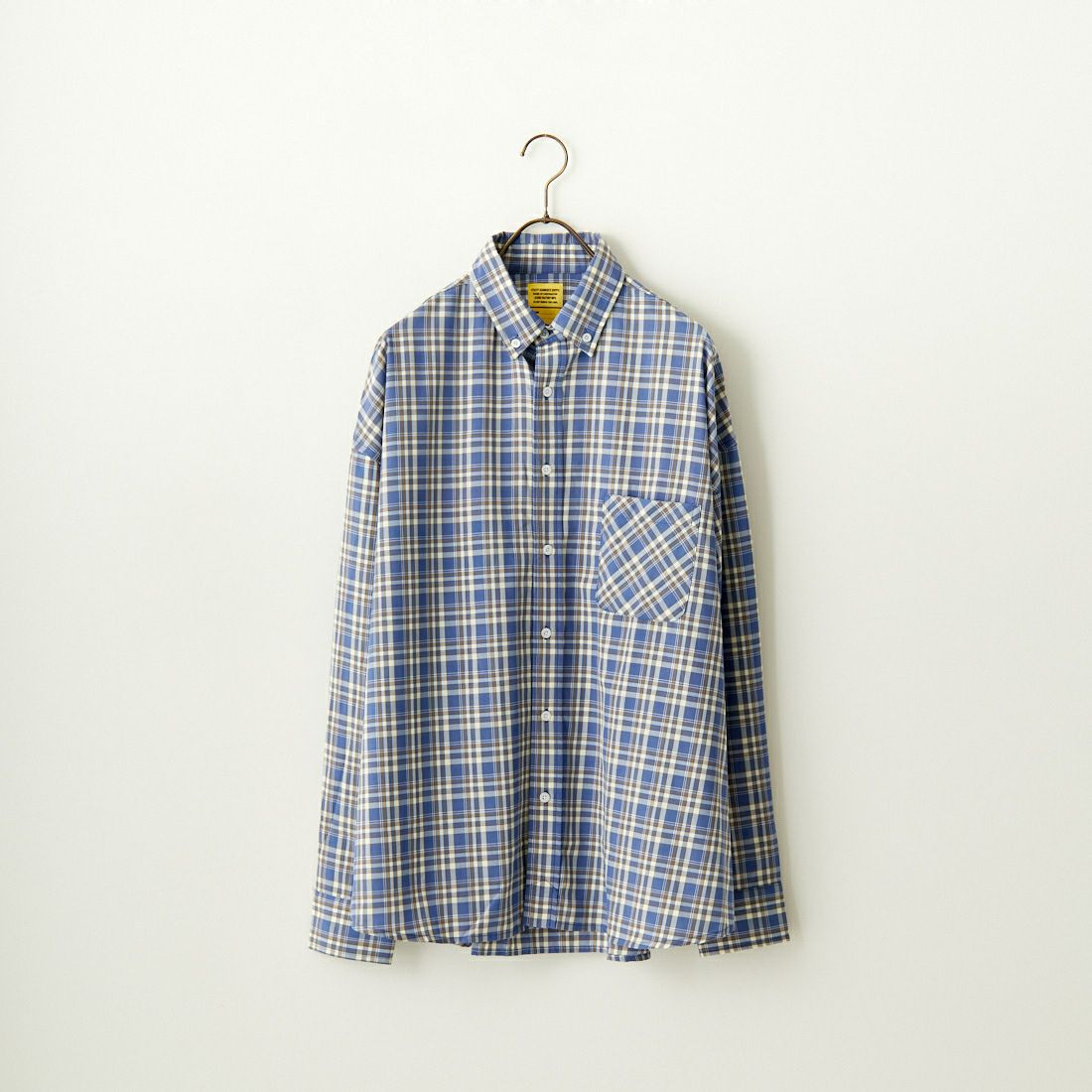 Jeans Factory Clothes [ジーンズファクトリークローズ] ビッグボタンダウンシャツ [JFC-241-014] F CK.BLU