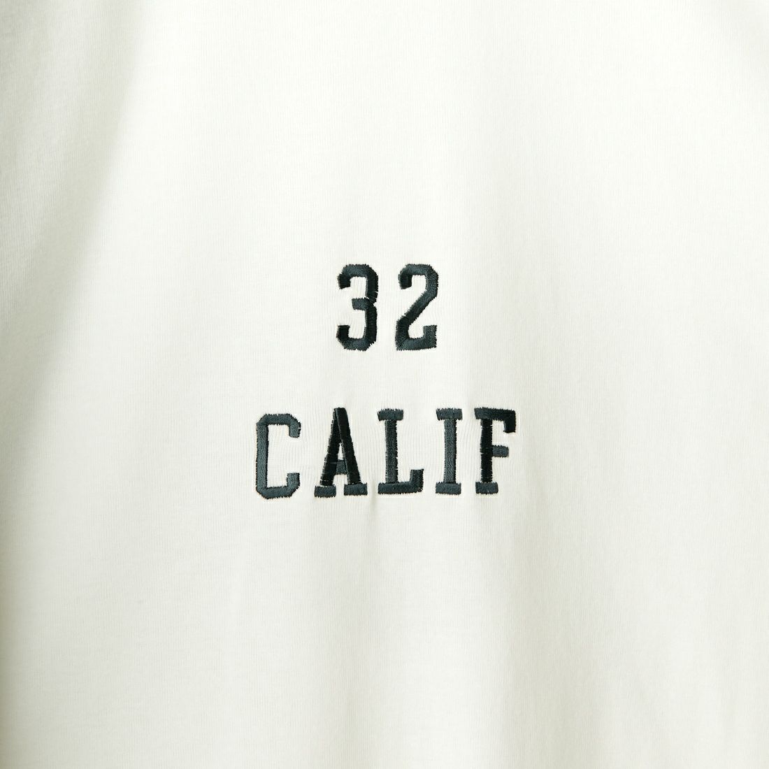HELLO CALIF [ハローカリフ] スラブベースボールTシャツ [641521] OFF WHT