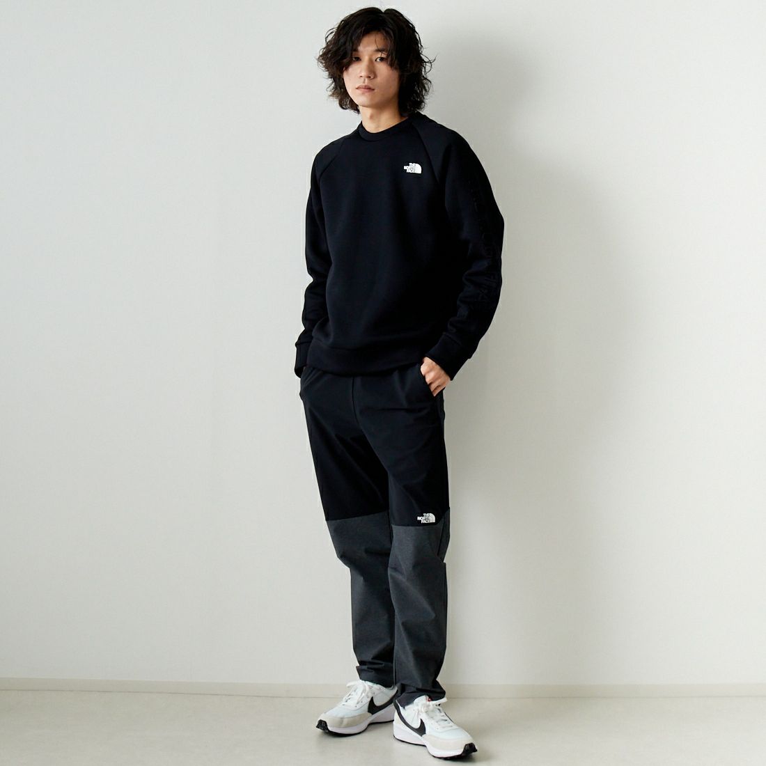 THE NORTH FACE [ザ ノースフェイス] エイペックスフレックスパンツ [NB62382] ZC &&モデル身長：182cm 着用サイズ：L&&