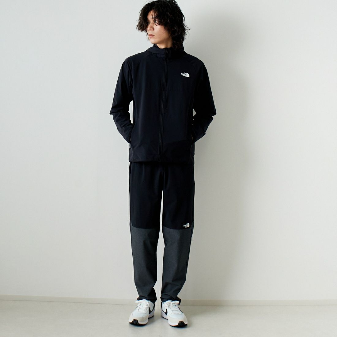 THE NORTH FACE [ザ ノースフェイス] エイペックスフレックスパンツ [NB62382] ZC &&モデル身長：182cm 着用サイズ：L&&
