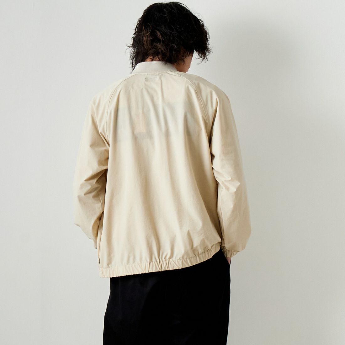 HELLO CALIF [ハローカリフ] ビーチジャケット [HC-241-013] OFF &&モデル身長：182cm 着用サイズ：L&&