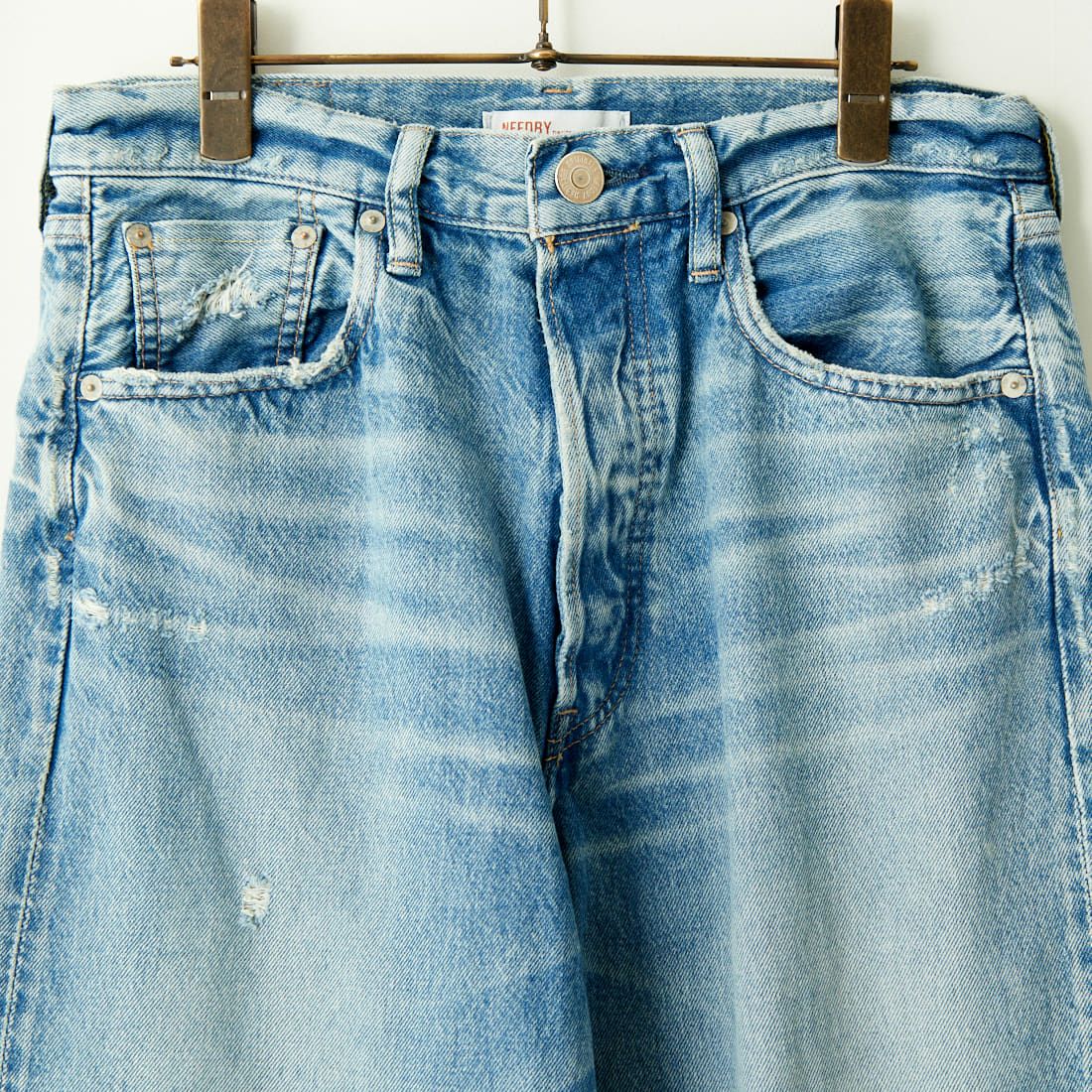 NEEDBY heritage [ニードバイヘリテージ] NO.5 ストレートデニム [N1V7V013716Y] 16Y