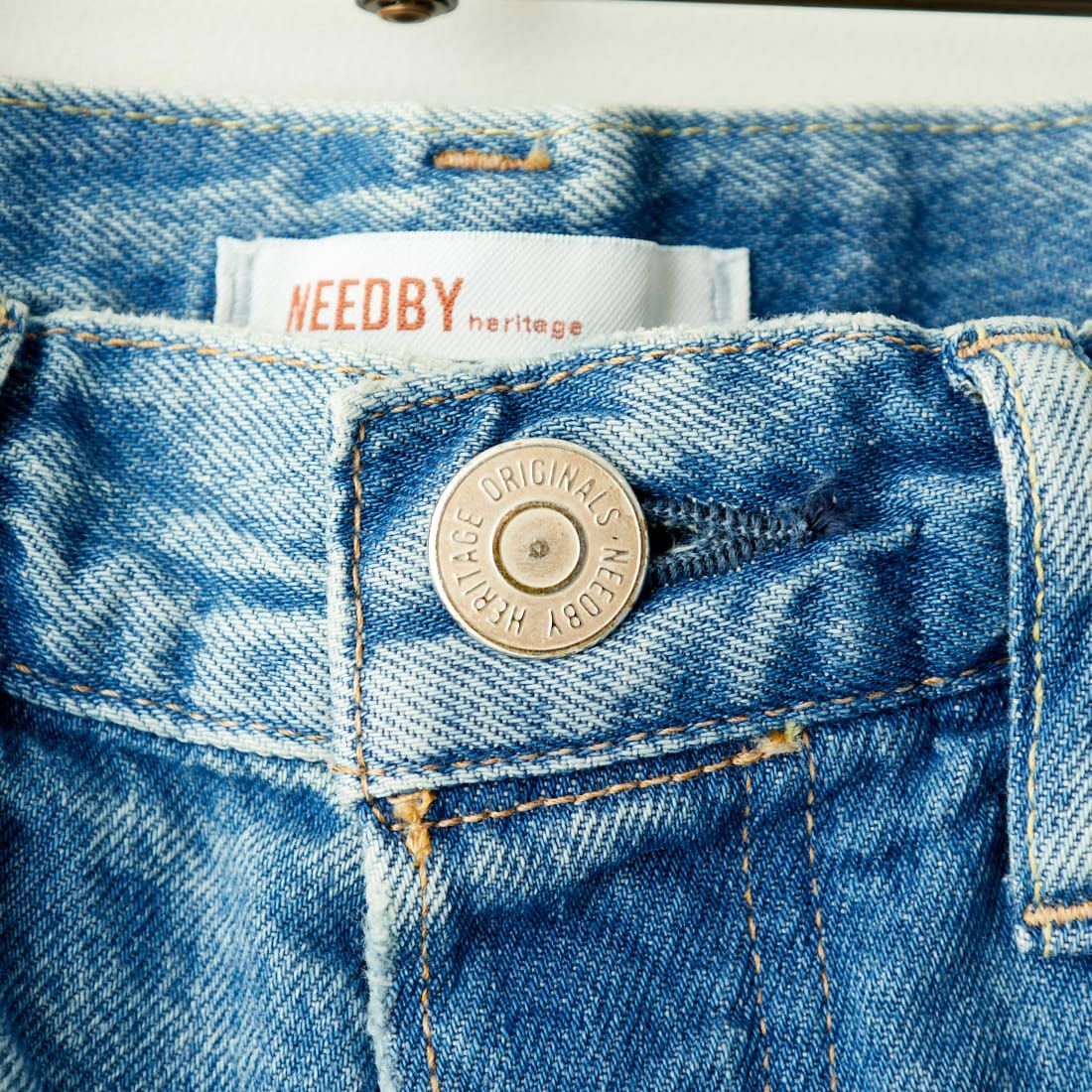 NEEDBY heritage [ニードバイヘリテージ] NO.5 ストレートデニム [N1V7V013716Y] 16Y