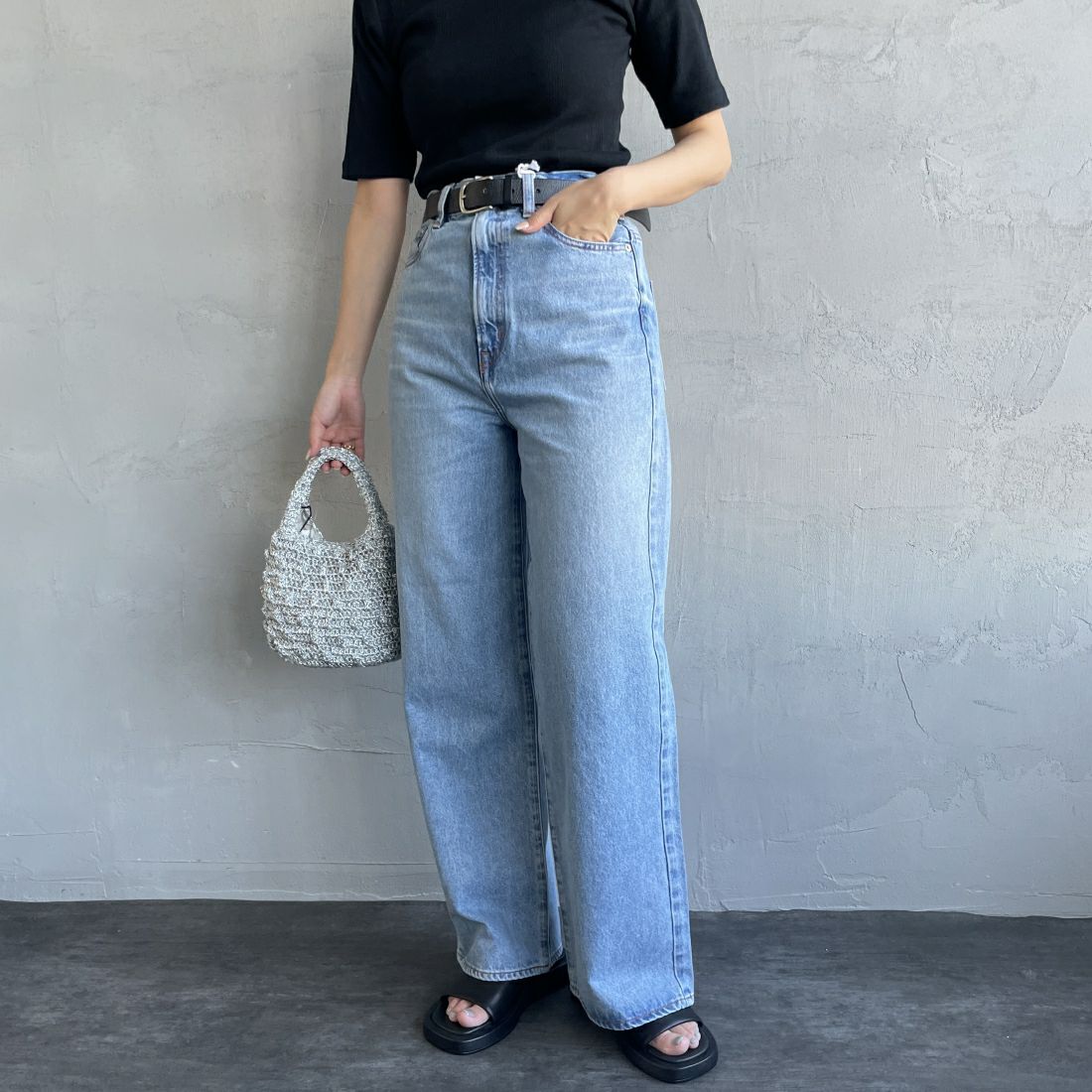 NEEDBY heritage [ニードバイヘリテージ] LUNA デニムパンツ 