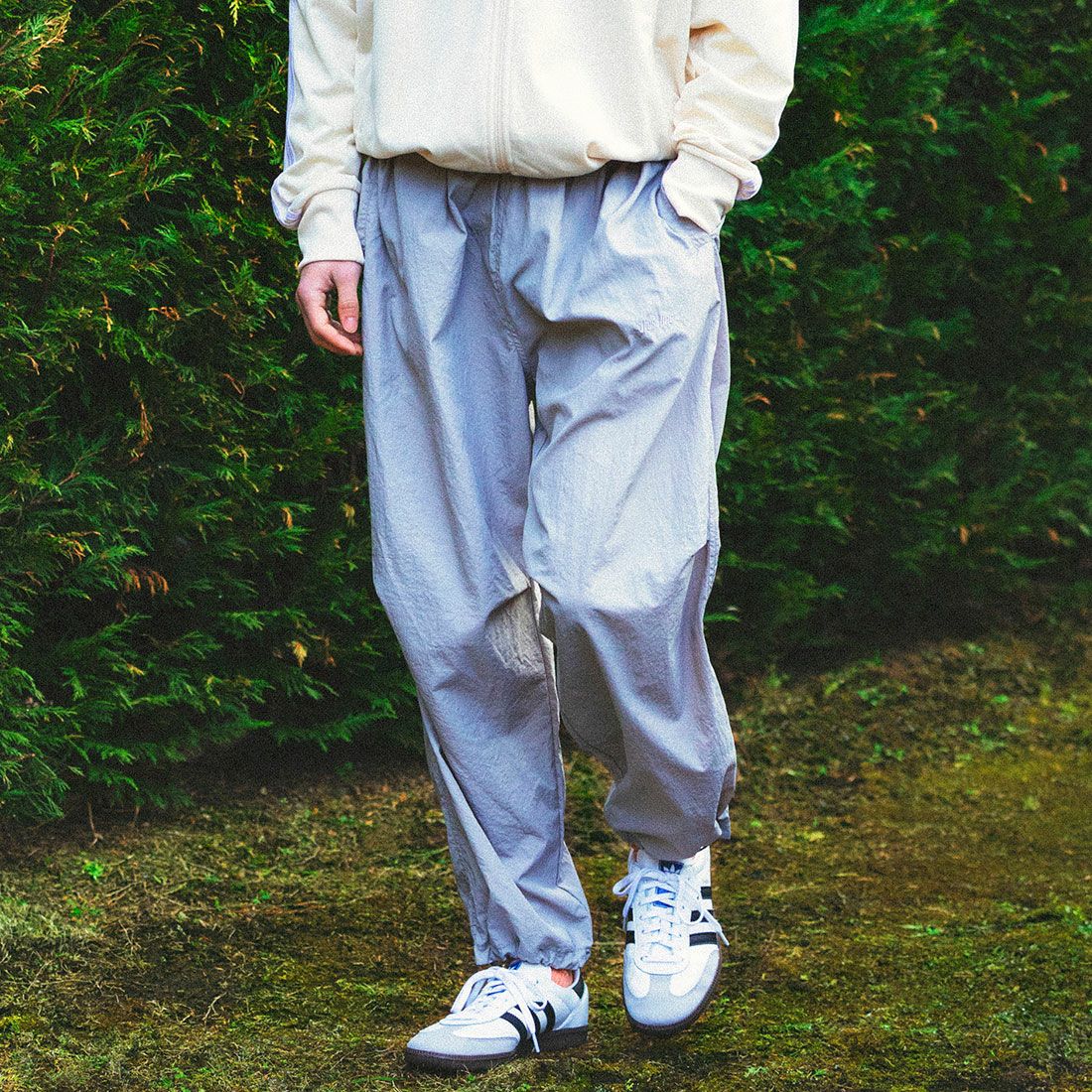 GRAY&&モデル身長：180cm 着用サイズ：L&&