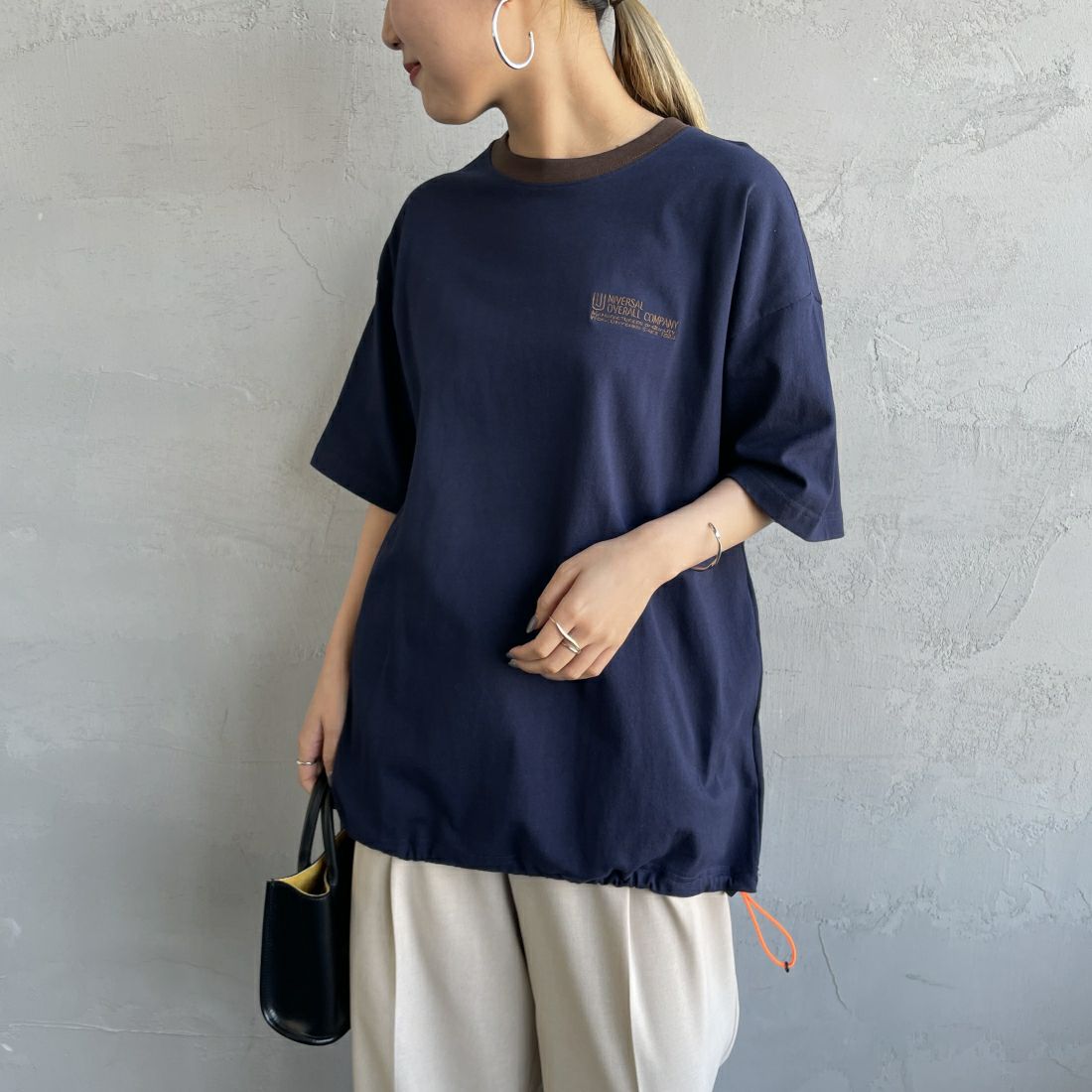 NAVY&&モデル身長：156cm 着用サイズ：S&&