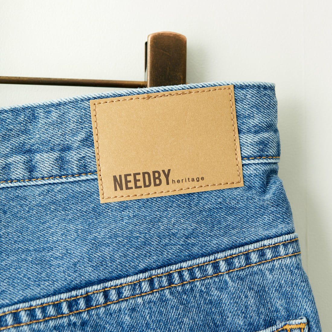 NEEDBY heritage [ニードバイヘリテージ] AARON デニムパンツ [N1C6011378MB] MB