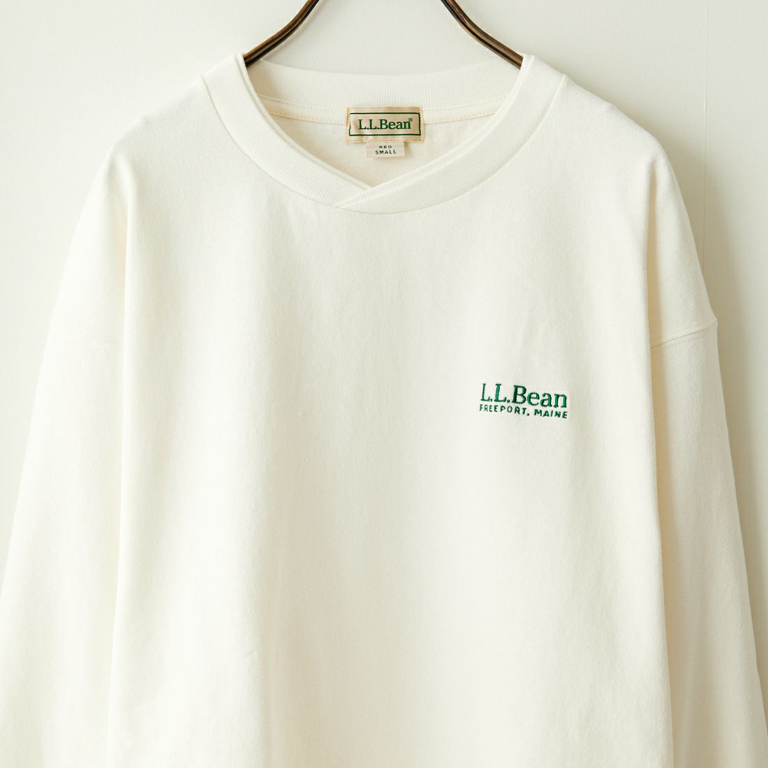 L.L.BEAN [エルエルビーン] ユニオン ロングスリーブTシャツ [4175-5076] 9 WHITE