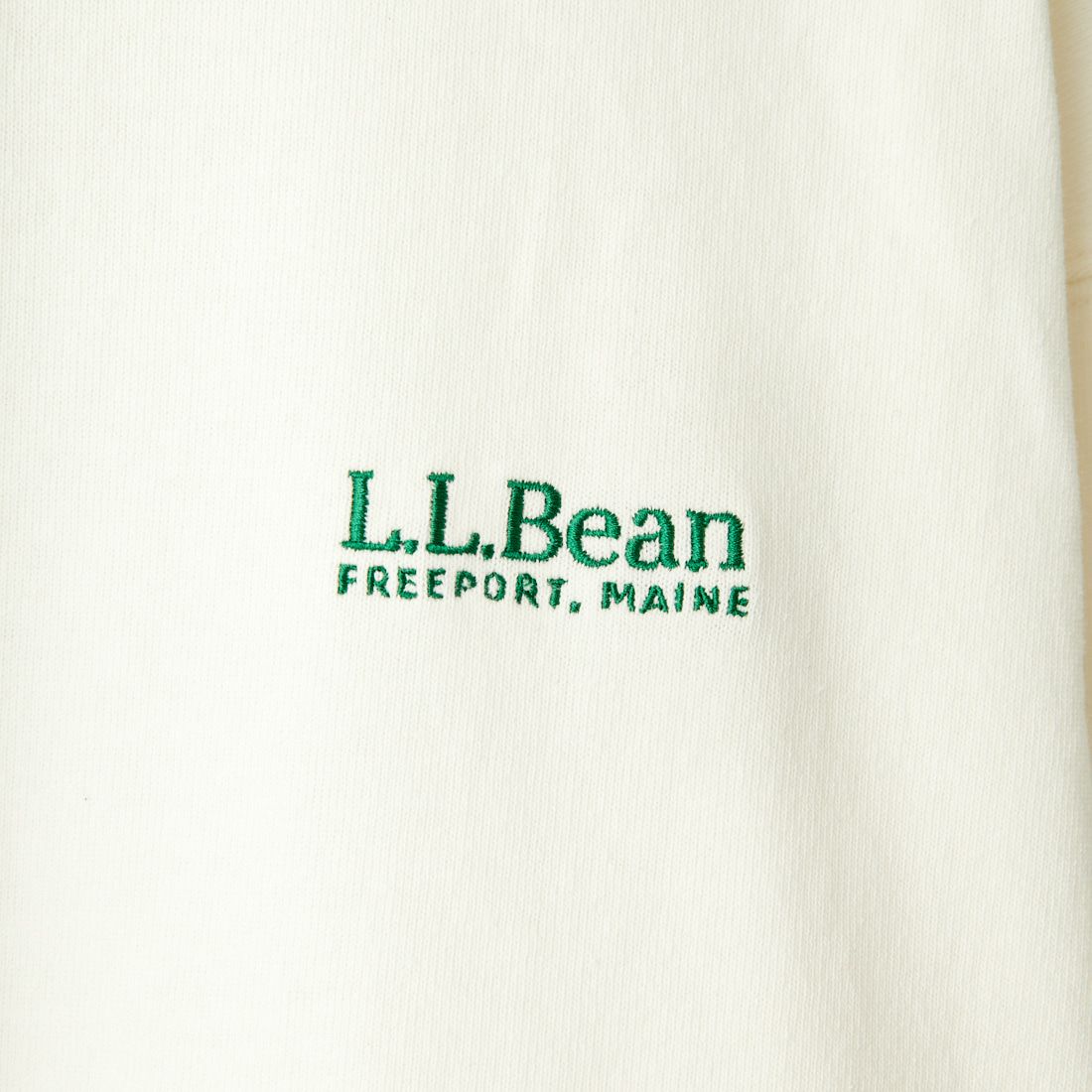 L.L.BEAN [エルエルビーン] ユニオン ロングスリーブTシャツ [4175-5076] 9 WHITE