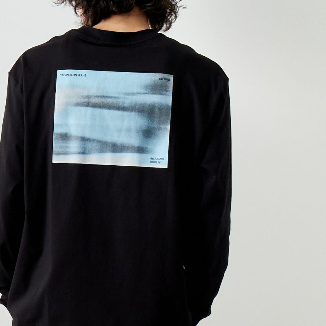 Calvin Klein Jeans [カルバンクライン ジーンズ] SPRAY BOX ロングスリーブTシャツ [J30J324642] BEH