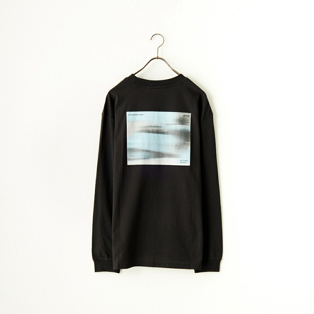 Calvin Klein Jeans [カルバンクライン ジーンズ] SPRAY BOX ロングスリーブTシャツ [J30J324642] BEH