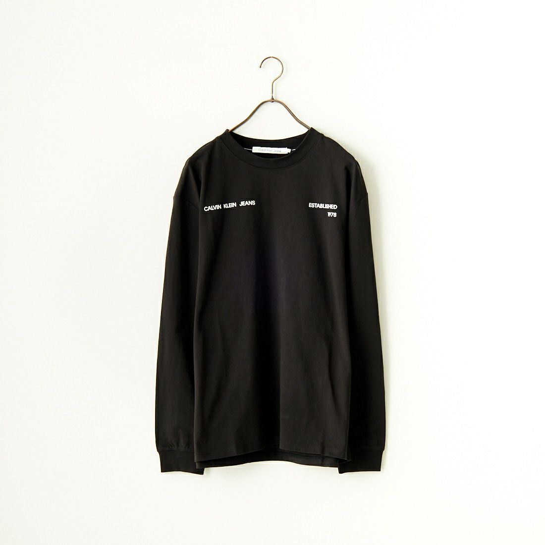 Calvin Klein Jeans [カルバンクライン ジーンズ] SPRAY BOX ロングスリーブTシャツ [J30J324642] BEH