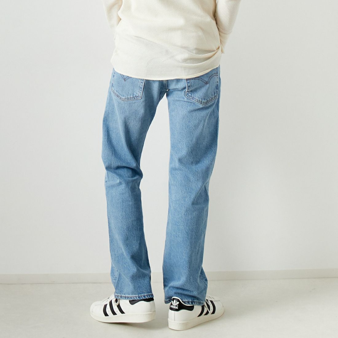 LEVI'S [リーバイス] 517 ブーツカット [00517-02] 42 ITS ALL &&モデル身長：182cm 着用サイズ：30&&