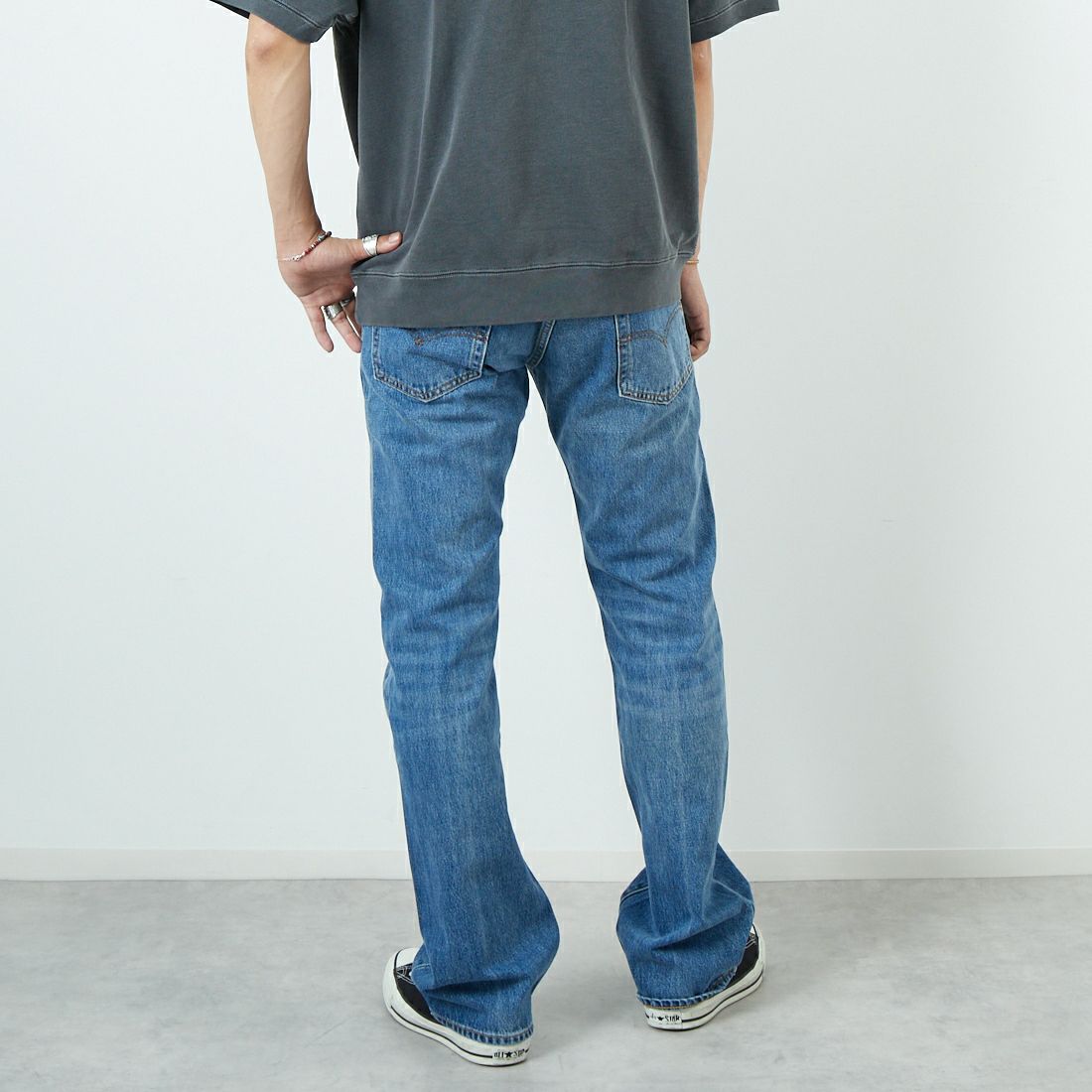 LEVI'S [リーバイス] 517 ブーツカット [00517-02] 46 BULL RU &&モデル身長：179cm 着用サイズ：30&&