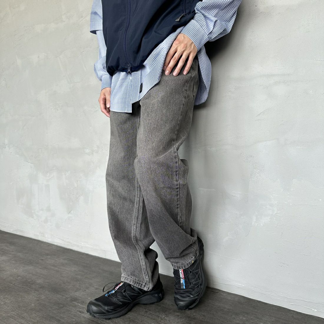 LEVI'S [リーバイス] SILVERTAB ルーズフィット [A7488-00] 14 BLOCK P&&モデル身長：168cm 着用サイズ：30&&