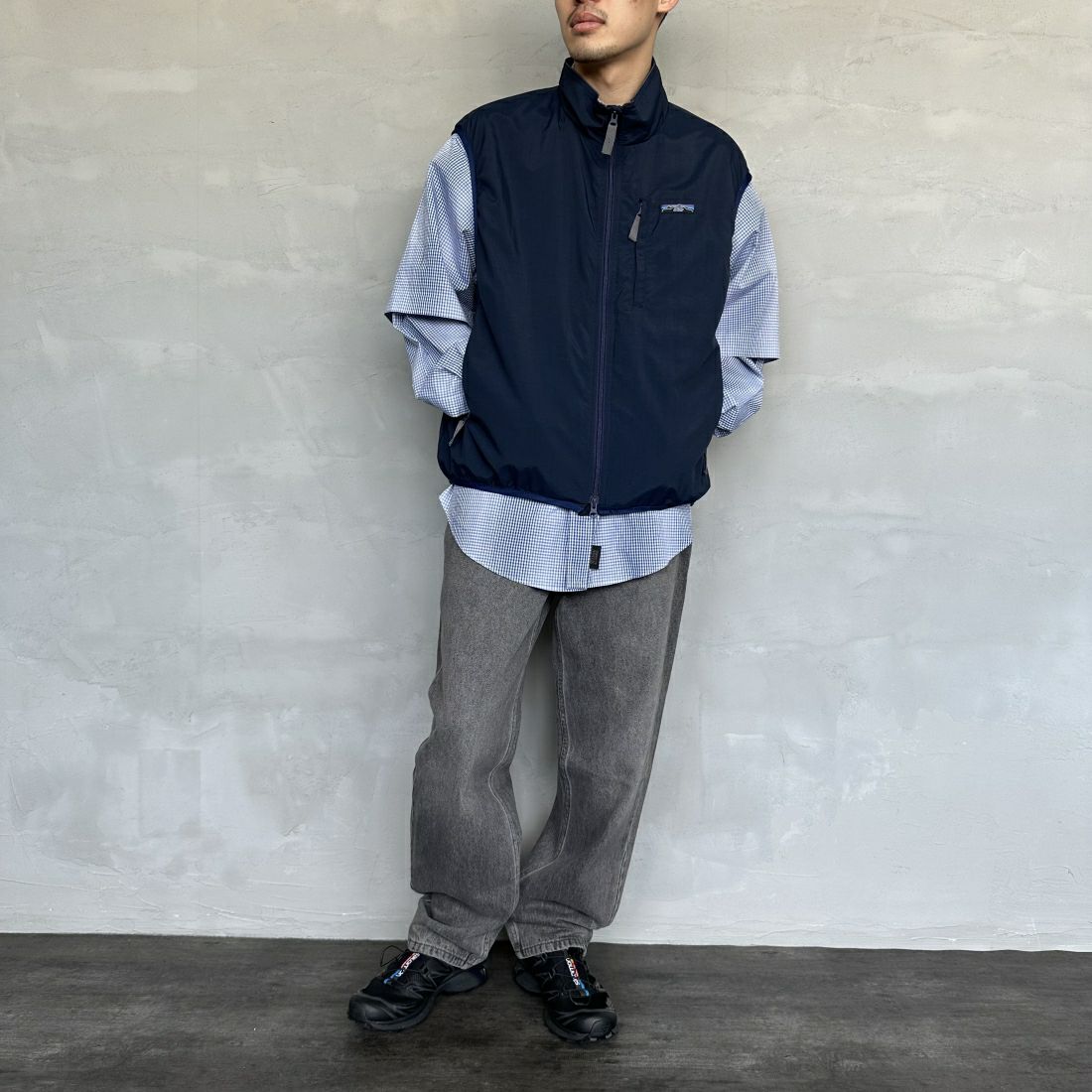 LEVI'S [リーバイス] SILVERTAB ルーズフィット [A7488-00] 14 BLOCK P&&モデル身長：168cm 着用サイズ：30&&