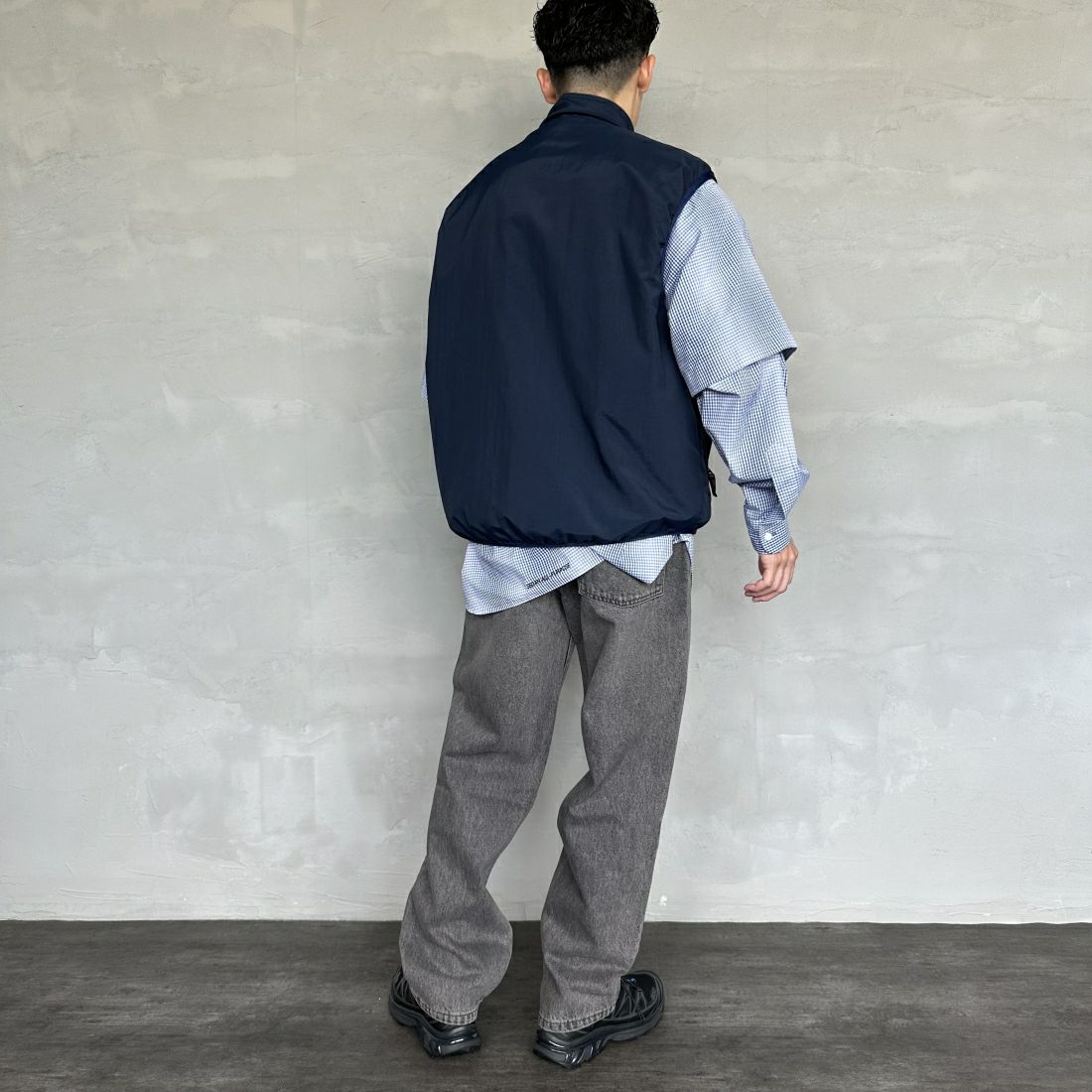 LEVI'S [リーバイス] SILVERTAB ルーズフィット [A7488-00] 14 BLOCK P&&モデル身長：168cm 着用サイズ：30&&