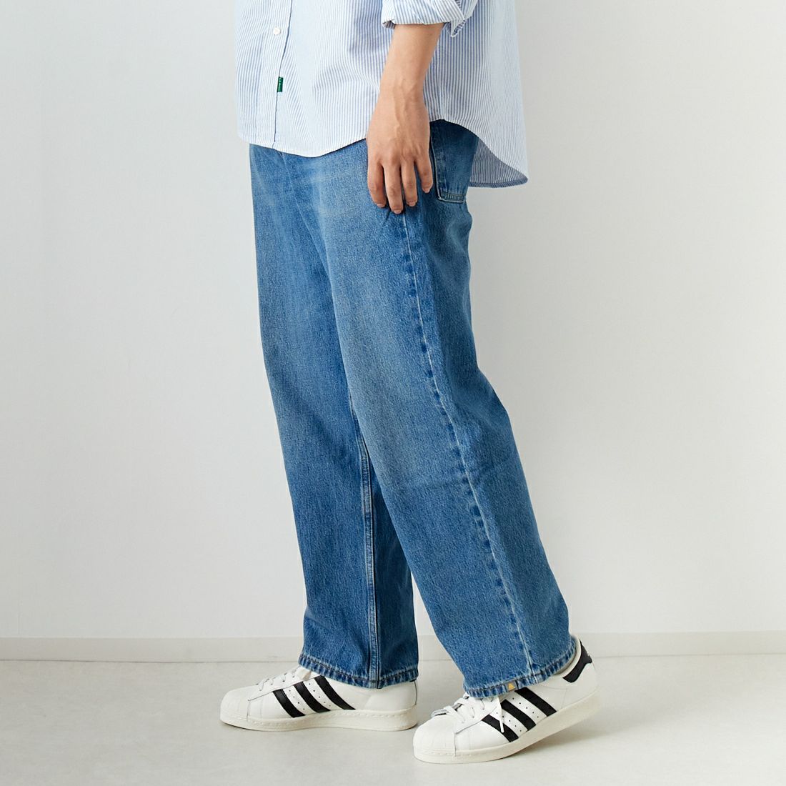 LEVI'S [リーバイス] SILVERTAB ルーズフィット [A7488-00] 01 HERE FO &&モデル身長：179cm 着用サイズ：32&&