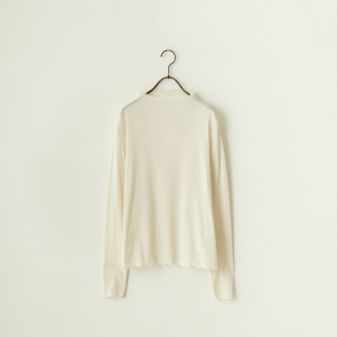 Jeans Factory Clothes [ジーンズファクトリークローズ] ハイネック シアーラメTシャツ [21241057] 031 ｵﾌ