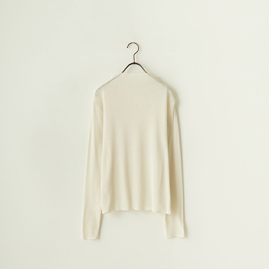 Jeans Factory Clothes [ジーンズファクトリークローズ] ハイネック シアーラメTシャツ [21241057] 031 ｵﾌ