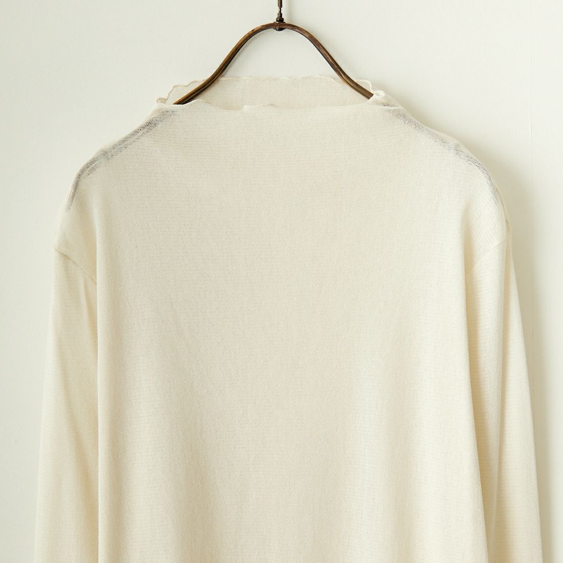 Jeans Factory Clothes [ジーンズファクトリークローズ] ハイネック シアーラメTシャツ [21241057] 031 ｵﾌ