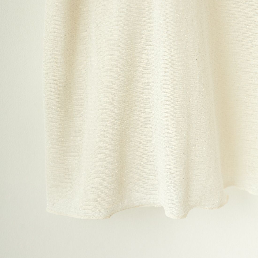 Jeans Factory Clothes [ジーンズファクトリークローズ] ハイネック シアーラメTシャツ [21241057] 031 ｵﾌ