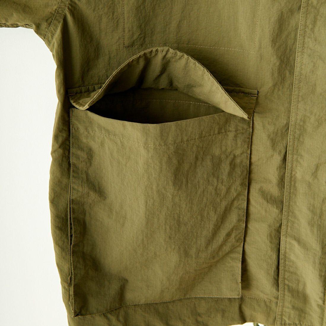 Jeans Factory Clothes [ジーンズファクトリークローズ] ウォッシャブルナイロンリップショートM-51ジャケット [JFC-241-011] OLIVE