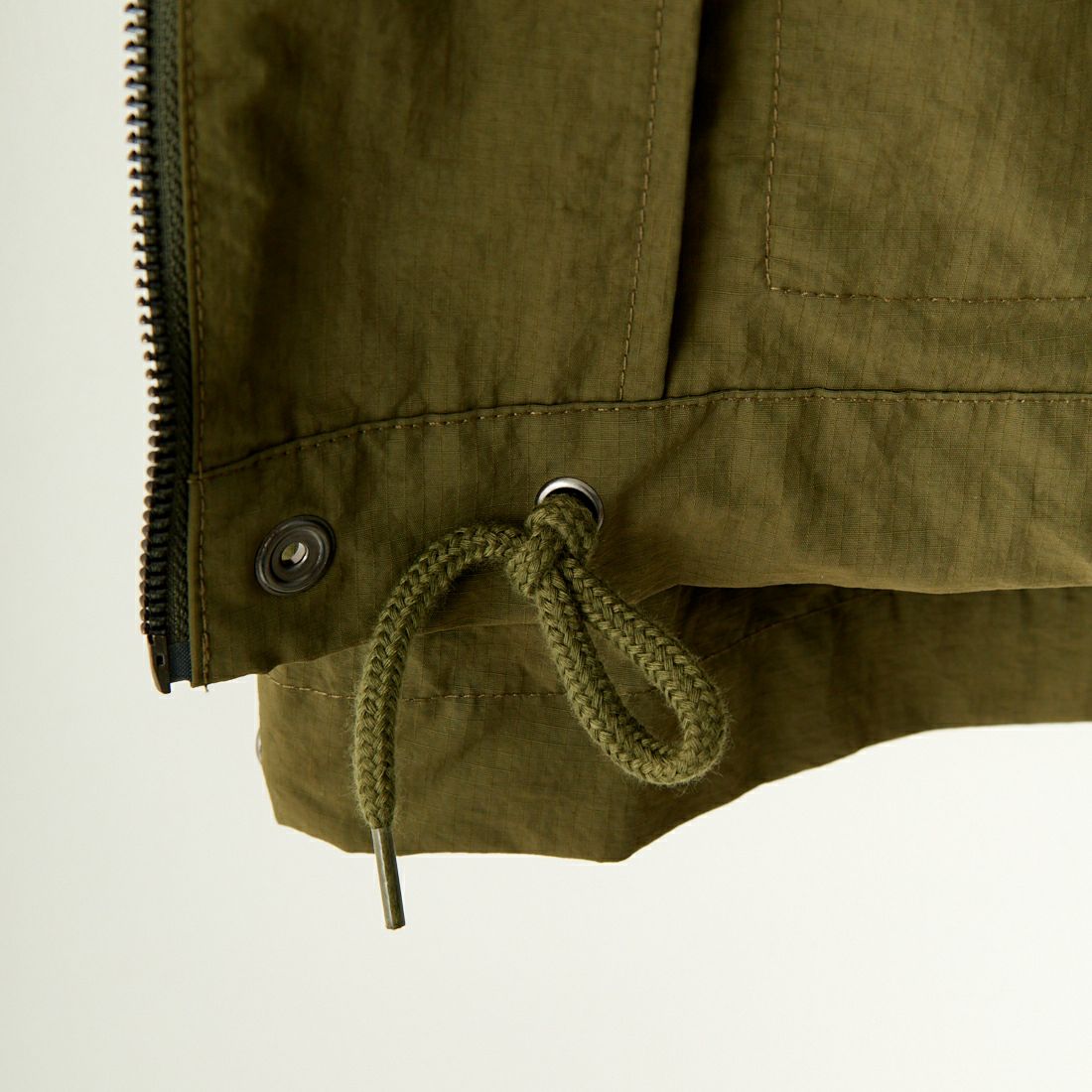 Jeans Factory Clothes [ジーンズファクトリークローズ] ウォッシャブルナイロンリップショートM-51ジャケット [JFC-241-011] OLIVE