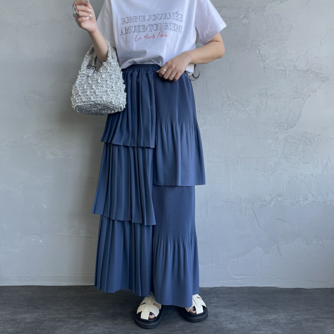 83 ﾈｲﾋﾞｰ&&モデル身長：156cm 着用サイズ：F&&