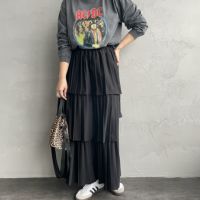 03 ﾌﾞﾗｯｸ&&モデル身長：156cm 着用サイズ：F&&