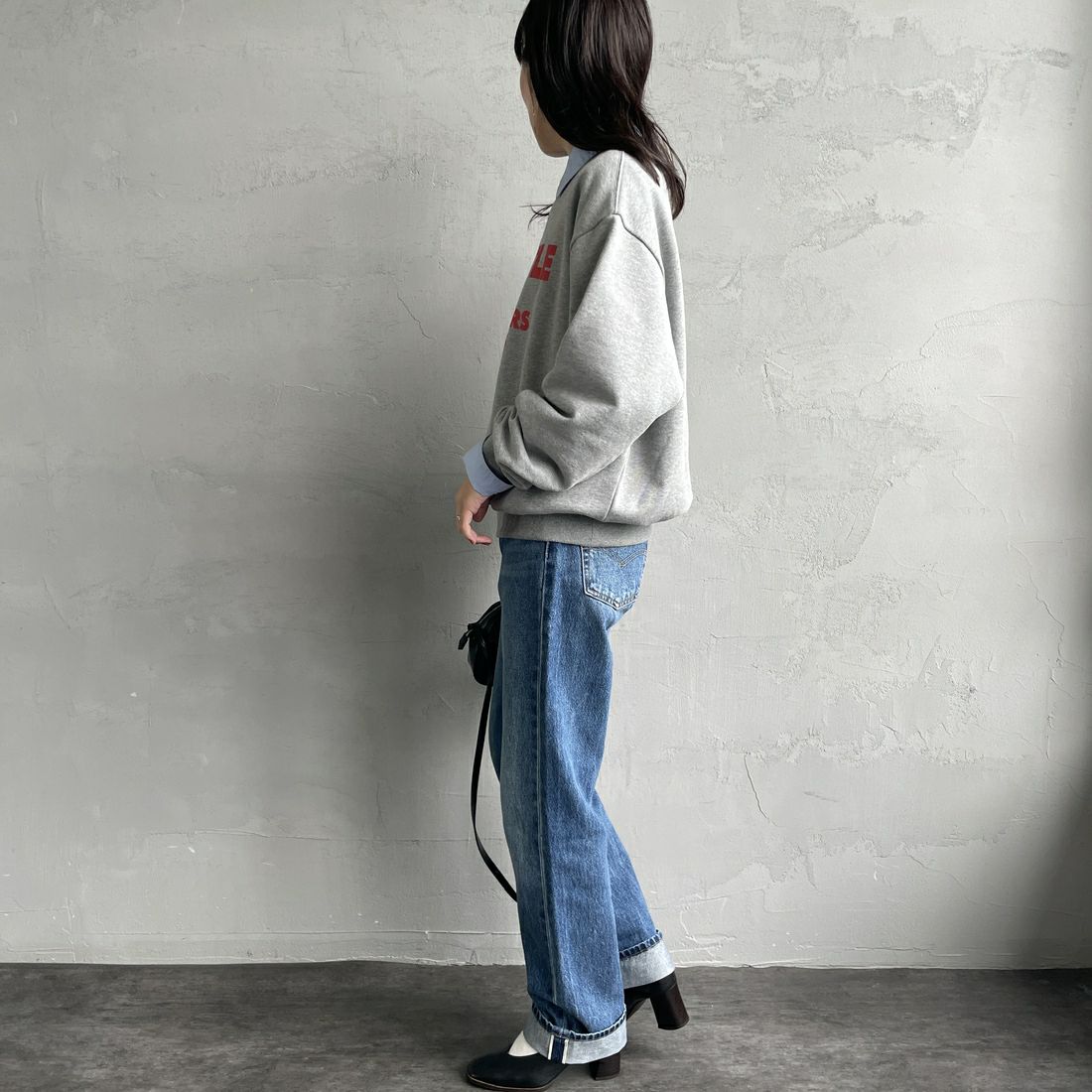 LEVI'S [リーバイス 90S 501デニム [A1959-00] 63 GET ON &&モデル身長：160cm 着用サイズ：25&&