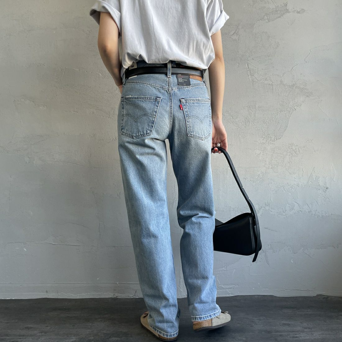 LEVI'S [リーバイス] 90S 501デニム [A1959-00] 50 PIECE O&&モデル身長：160cm 着用サイズ：25&&