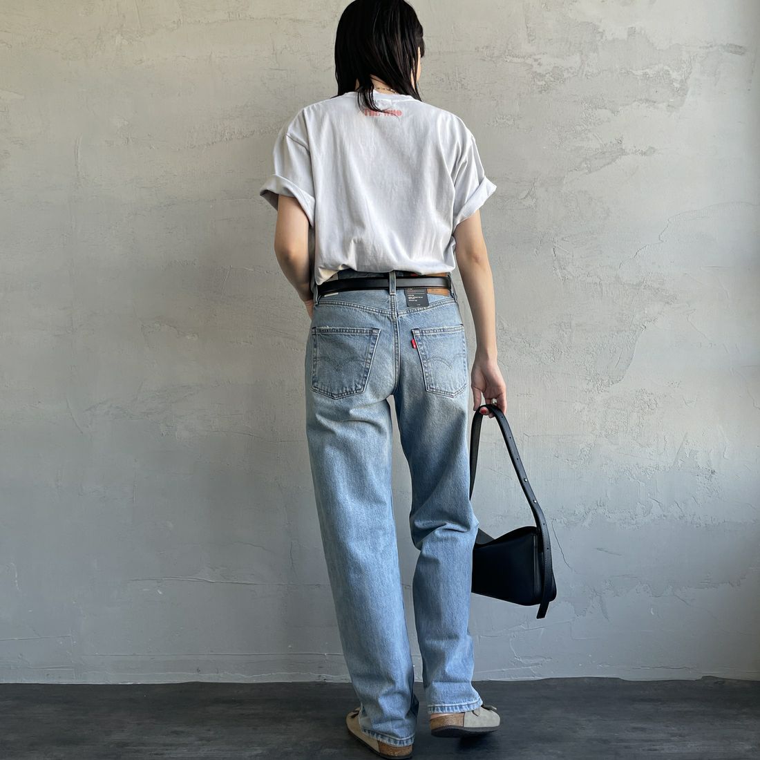 LEVI'S [リーバイス] 90S 501デニム [A1959-00] 50 PIECE O&&モデル身長：160cm 着用サイズ：25&&
