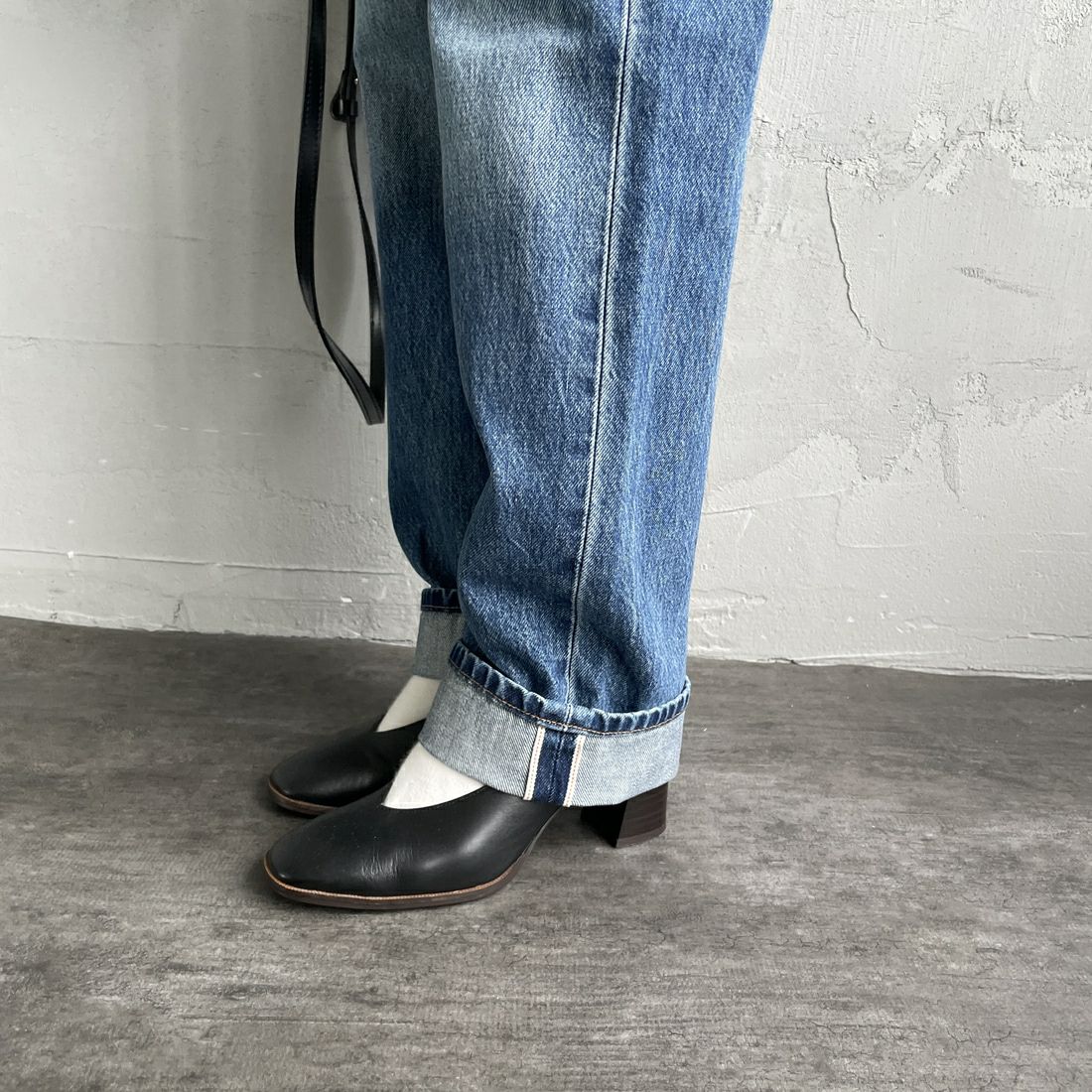 LEVI'S [リーバイス 90S 501デニム [A1959-00] 63 GET ON &&モデル身長：160cm 着用サイズ：25&&