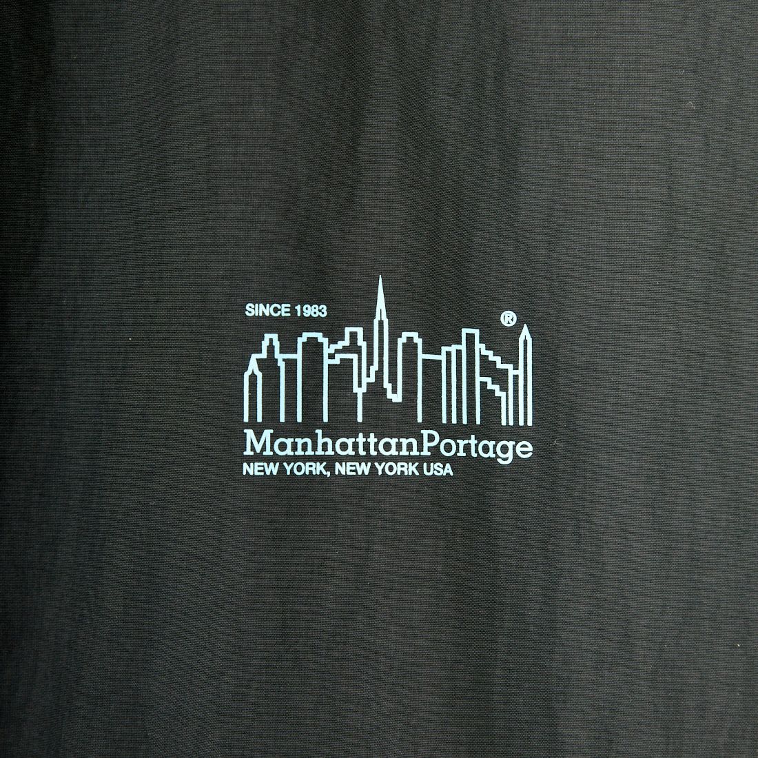 MANHATTAN PORTAGE [マンハッタンポーテージ] カラーレス コーチジャケット [24SS-MP-M563] BLACK