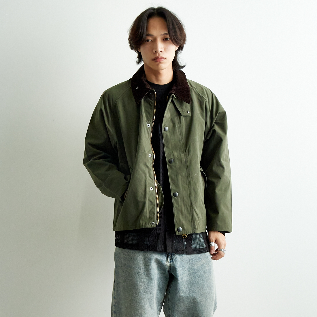 Barbour [バブアー] トランスポート ピーチスキンノンオイルド 