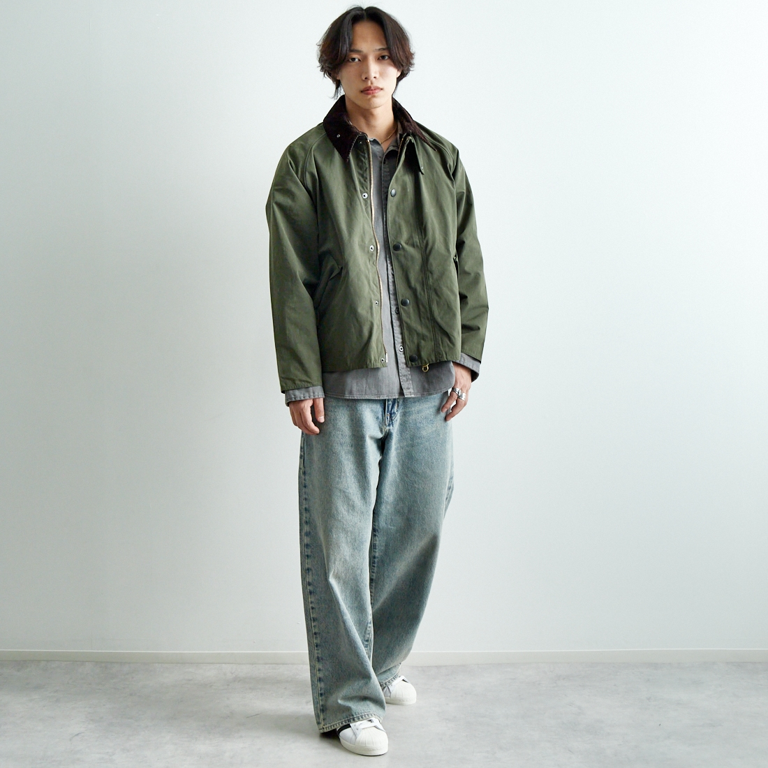 Barbour [バブアー] トランスポート ピーチスキンノンオイルド 