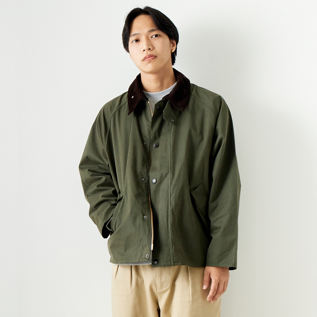 Barbour [バブアー] トランスポート ピーチスキンノンオイルド 