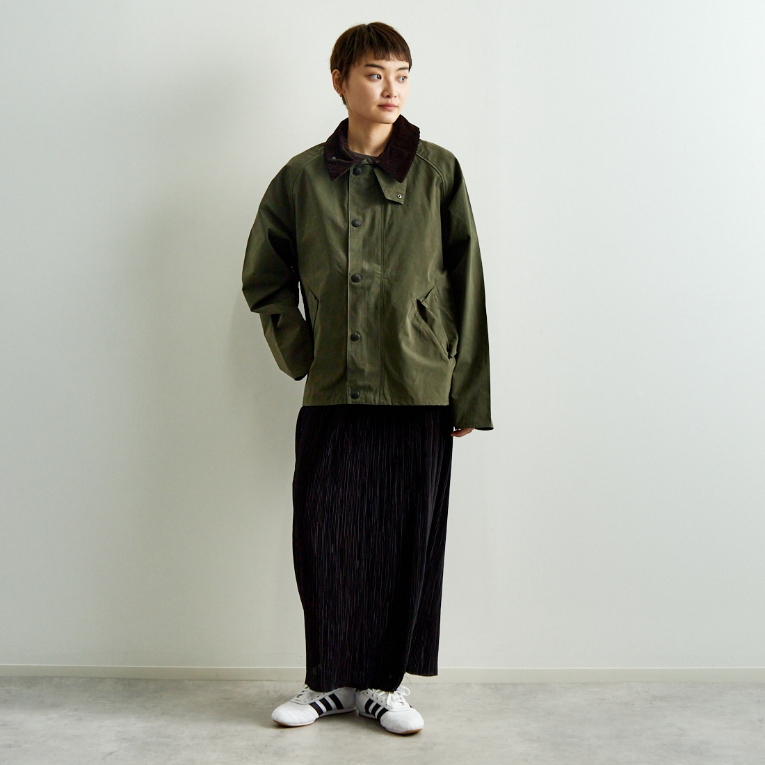 Barbour [バブアー] トランスポート ピーチスキンノンオイルド 