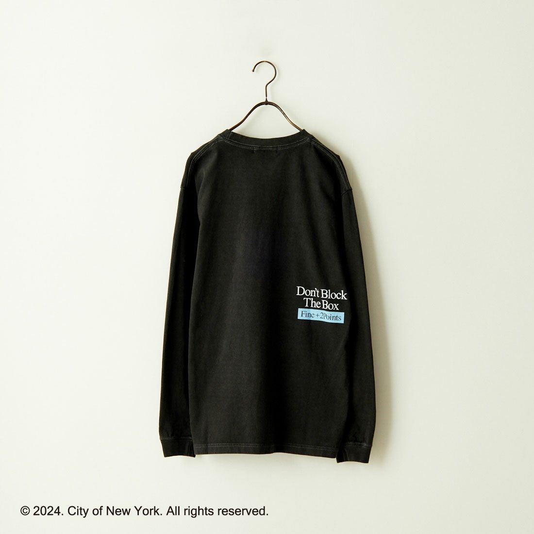 NYC × GOOD ROCK SPEED [エヌワイシー × グッドロックスピード] NYC ロングスリーブTシャツ [24NYC006W] CHARCOAL