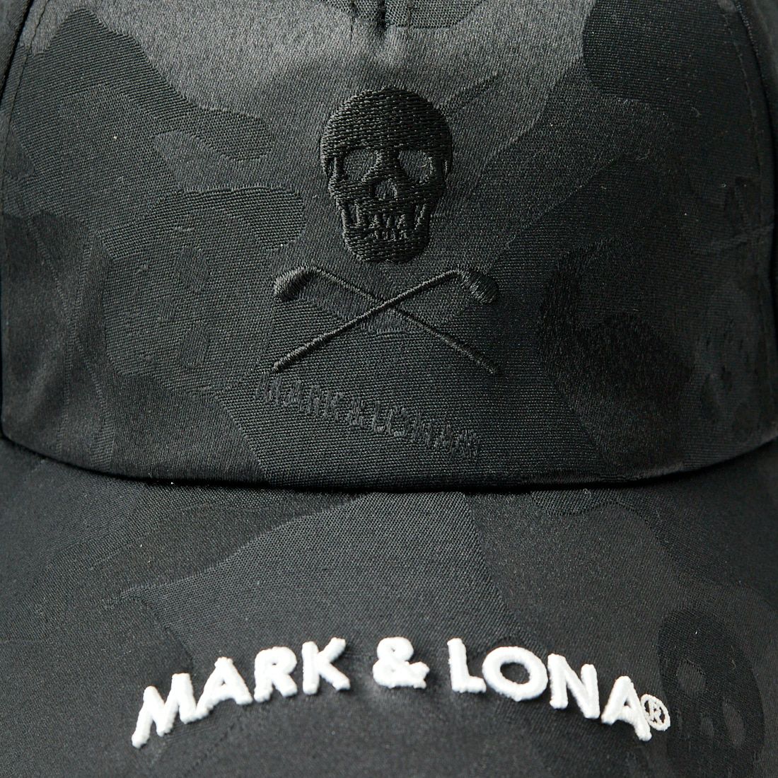 MARK & LONA [マークアンドロナ] カモ柄ベースボールキャップ [MLF-4A-FC01] BLACK