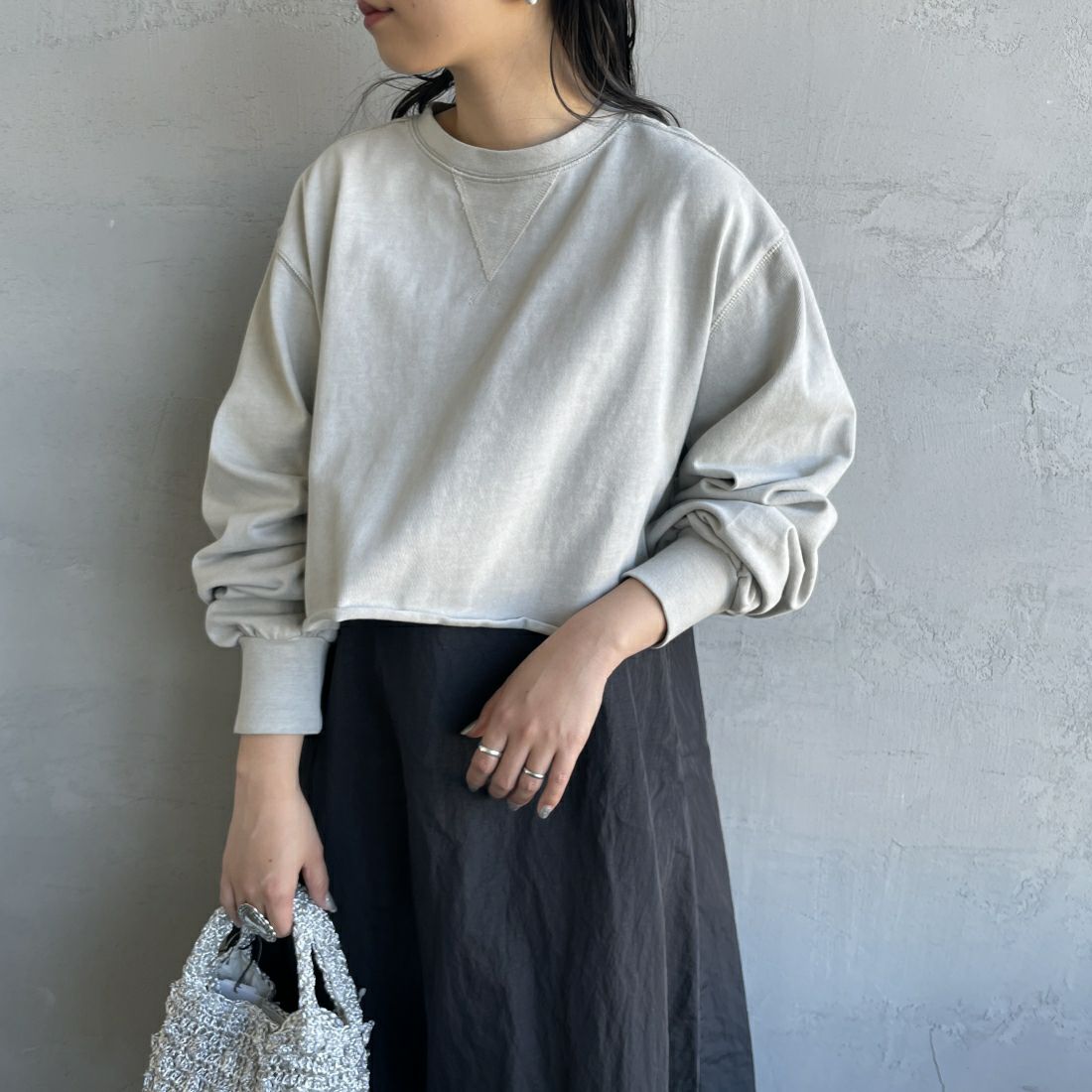 GRAY&&モデル身長：156cm 着用サイズ：F&&