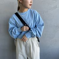 BLUE&&モデル身長：156cm 着用サイズ：F&&
