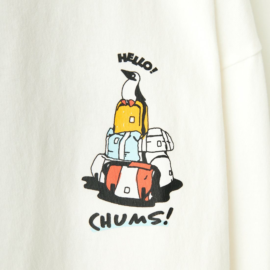 CHUMS [チャムス] オーバーサイズドユタツアーロングスリーブTシャツ [CH11-2346]