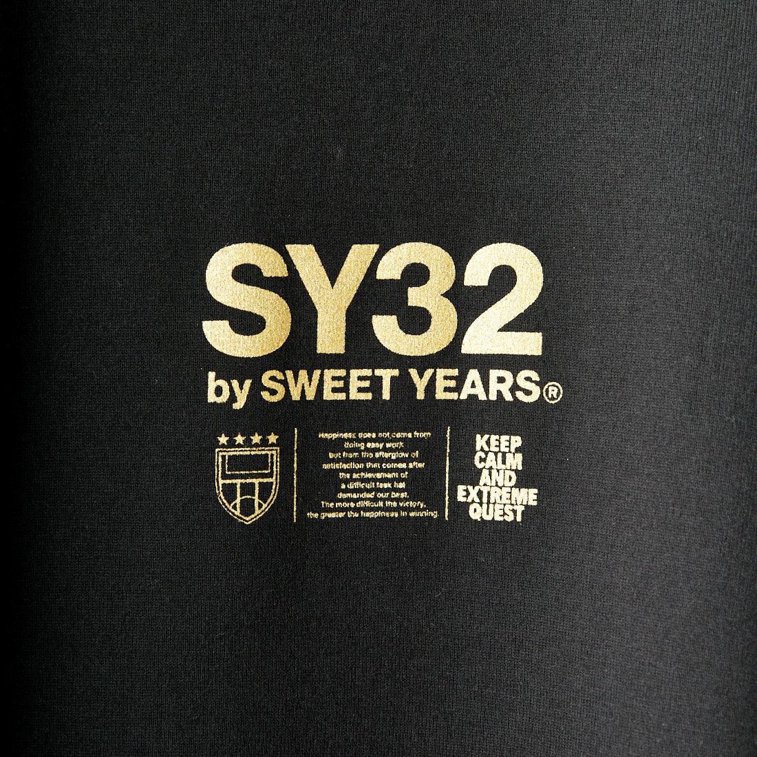 SY32 [エスワイサーティトゥ] ロゴプリント ロングスリーブTシャツ [14175J-W]